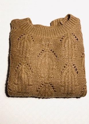 Maglione colore cammello lavorato, brand: Piazza Italia, condizioni: Ottime, taglia: S / IT 40 / EU 36, €7.00, €8.05 include la Protezione acquisti