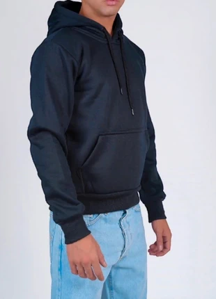 Felpa basic con cappuccio felpato cotone, blu. Nuovo con cartellino. Sku262. XXL., marque: felpa basic blu, état: Neuf avec étiquette, taille: XXL, 11,99 €, 13,29 € Protection acheteurs (Pro) incluse