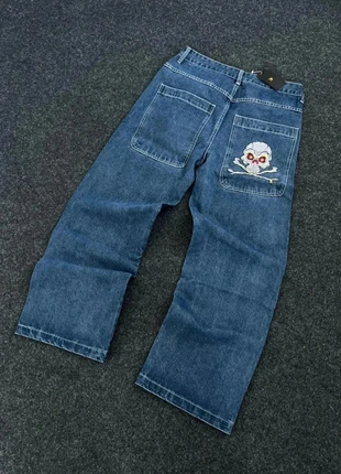 Pantalon baggy jeans brodé, marque: y2k, état: Neuf sans étiquette, taille: L, 29,99 €, 32,19 € Protection acheteurs incluse