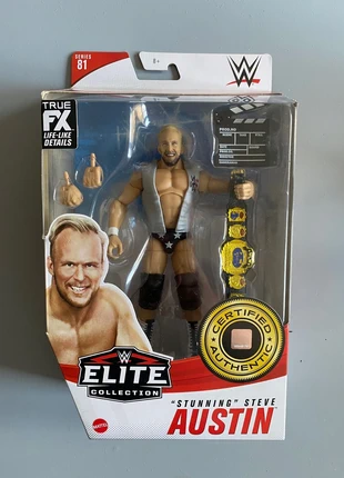 WWE Elite Collection Series 81 "Stunning" Steve Austin wrestling action figure, marque: Mattel, état: Neuf avec étiquette, taille: Prématuré, jusqu'à 44cm, 13,00 €, 14,35 € Protection acheteurs incluse