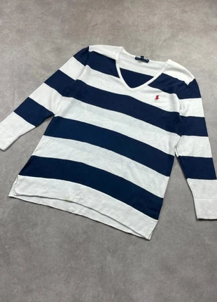 Pull Ralph Lauren Col V Marinière Blanc et Marine M Femmes #161, marque: Ralph Lauren, état: Bon état, taille: M / 38 / 10, 15,99 €, 17,49 € Protection acheteurs incluse