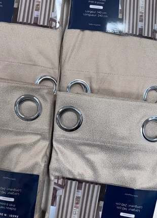 Quatre rideaux épais occultants, état: Neuf avec étiquette, taille: 200 cm - 249 cm, 44,90 €, 47,85 € Protection acheteurs incluse