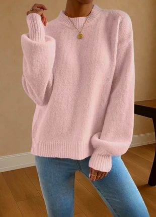 Pull rose poudré – cocooning chic, minimal soft girl aesthetic, marque: Aesthetic, état: Très bon état, taille: S / 36 / 8, 34,90 €, 37,35 € Protection acheteurs incluse