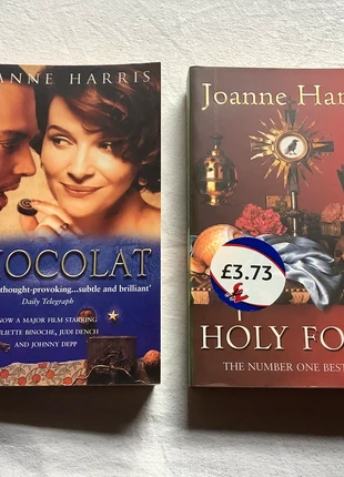 Joanne Harris book bundle - Chocolat and Holy Fools, condition: Very good, £2.00, £2.80 includes Buyer Protection