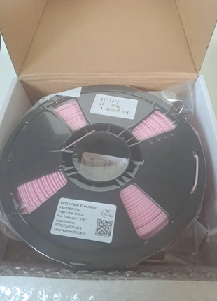 bobines filament couleur cherry Pink imprimante 3D, brand: CC3D, condition: New with tags, €14.00, €15.40 includes Buyer Protection