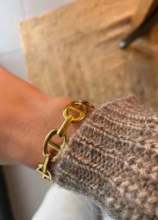 Jonc maille marine en acier inoxydable, brand: Boutique indépendante, condizioni: Nuovo senza cartellino, €13.99, €15.39 include la Protezione acquisti