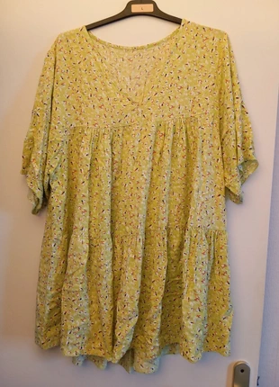 Robe courte ou tunique d'été, marque: sansmarque, état: Très bon état, taille: XL / 42 / 14, 4,00 €, 4,90 € Protection acheteurs incluse