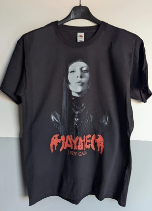 T-shirt nera | Lady Gaga | Mayhem, marca: nobrand, estado: Muy bueno, tamaño: L, 13,00 €, 14,35 € Protección al comprador Pro incluida
