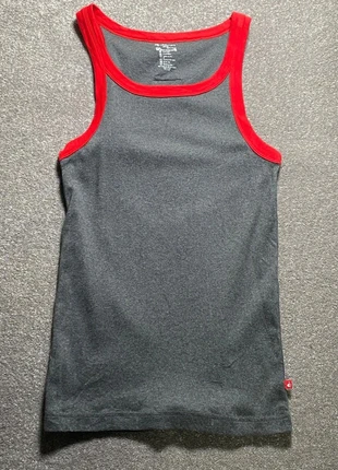 Jockey Tank Men's Medium Red Grey Vest 100% Cotton Sleeveless JOC Zone, brand: JOCKEY, condition: Very good, size: M, £10.00, £11.20 includes Buyer Protection