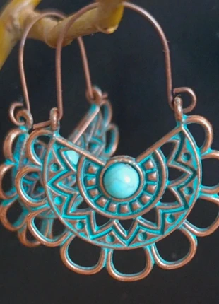 Boucles d'oreilles turquoise, état: Neuf sans étiquette, 5,00 €, 5,95 € Protection acheteurs incluse