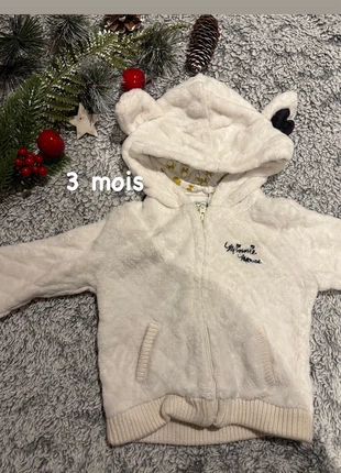 Gilet Bébé Doux Disney Minnie à Capuche - 3 Mois, marque: Disney, état: Très bon état, taille: 3-6 mois / 62 cm, 12,00 €, 13,30 € Protection acheteurs incluse