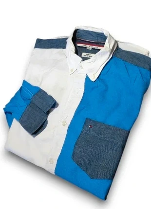 herren hemd Tommy Hilfiger S Colorblock Langarm Vintage Freizeithemd Elegant Top Zustand, marque: Tommy Hilfiger, état: Très bon état, taille: S, 11,90 €, 13,20 € Protection acheteurs incluse