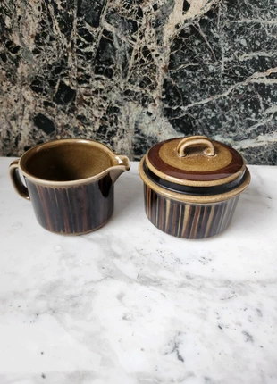 Vintage roomstel kan suikerpot Arabia Kosmos Finland, merk: Arabia Finland, staat: Heel goed, € 55,00, € 58,45 inclusief Kopersbescherming