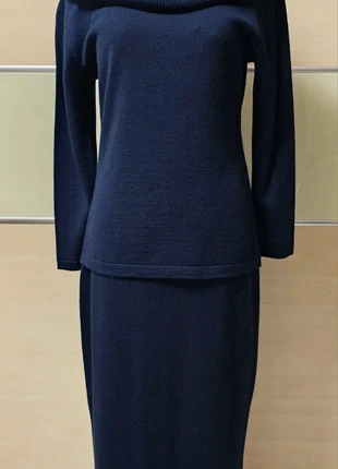 Strickkleid zweiteilig lang, merk: Dressin, staat: Goed, maat: M / 38 / 10, € 14,00, € 15,40 inclusief Kopersbescherming