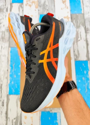 Baskets Sneackers Asics Gel Novablast 2 << Black Orange >> Taille 43.5, marca: Asics, estado: Muito bom, tamanho: 43,5, €65.00, €68.95 inclui Proteção do Comprador Pro