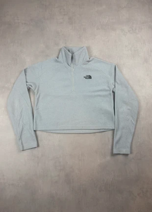 Polaire 1/4 Zip The North Face grise logo noir | Taille S femme, marque: The North Face, état: Très bon état, taille: S / 36 / 8, 22,00 €, 23,80 € Protection acheteurs (Pro) incluse