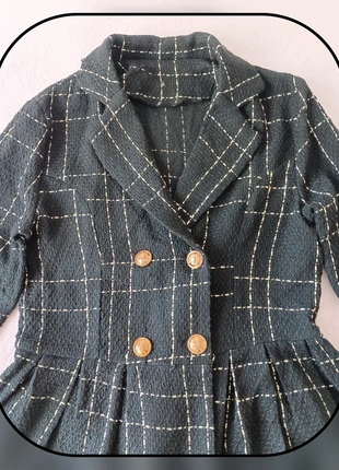 Chaqueta de cuadros negra, talla M. Nueva., marque: Shein, état: Neuf sans étiquette, taille: M / 38 / 10, 9,90 €, 11,10 € Protection acheteurs incluse