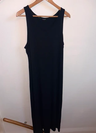Mooie lange zwarte jurk, merk: Bodyflirt, staat: Heel goed, maat: XXL / 44 / 16, € 12,50, € 13,83 inclusief Kopersbescherming