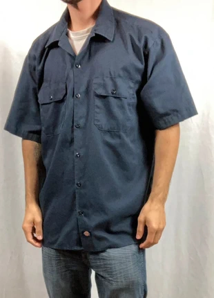 Chemise Dickies Bleu Marine Workwear manches courtes taille XL, marque: Dickies, état: Bon état, taille: XL, 14,99 €, 16,44 € Protection acheteurs (Pro) incluse