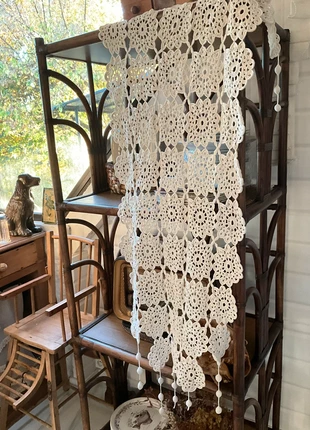 Chemin de table🧺bohème en crochet, marque: CampagneBohemeChic, état: Très bon état, 24,00 €, 25,90 € Protection acheteurs incluse