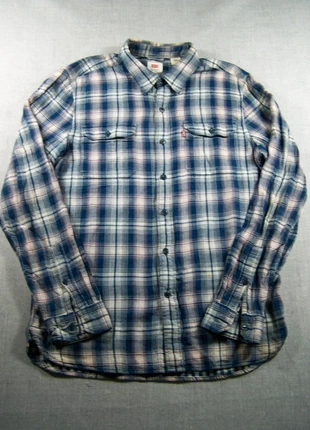 Levi’s Y2K color block long sleeve shirt cotton men’s size M, marque: Levi's, état: Très bon état, taille: M, 19,00 €, 20,65 € Protection acheteurs incluse