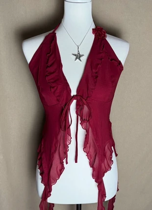 Top type coquette & romantique aesthetic - Style vintage Y2K, brand: COQUETTE, condition: Very good, size: M / 38 / 10, €18.00, €19.60 includes Buyer Protection Pro