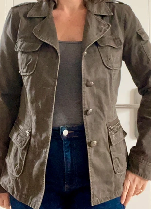 Veste militaire 100% coton taille 36, marque: Active Wear, état: Très bon état, taille: S / 36 / 8, 5,00 €, 5,95 € Protection acheteurs incluse