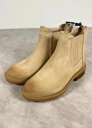 Bottines Timberland beige clair femme – suède premium MirrorFit ReBOTL – neuves sans étiquette – 36, marque: Timberland, état: Neuf sans étiquette, taille: 36, 69,00 €, 73,15 € Protection acheteurs (Pro) incluse