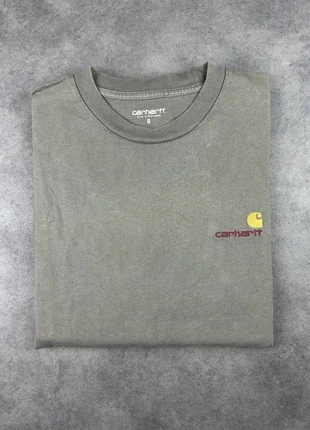 T-shirt Carhartt Gris Vert Foncé Manche Courte Taille S Shirts Wip T-shirts Tshirt D025, brand: Carhartt, condition: Very good, size: S, €29.99, €32.19 includes Buyer Protection