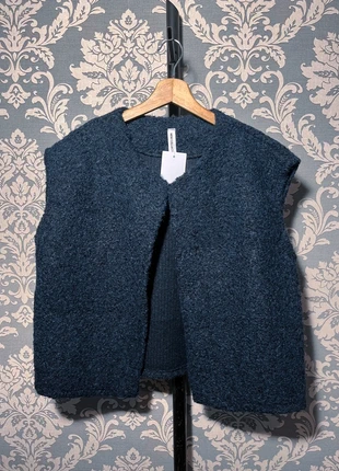 Veste sans manches marine taille unique, marca: Boutique Parisienne, estado: Muito bom, tamanho: Tamanho único, €13.99, €15.39 inclui Proteção do Comprador