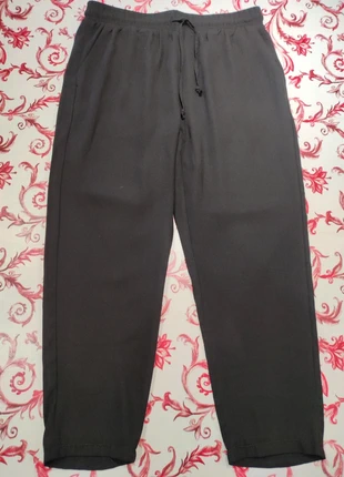 Pantaloni neri jogger comodi | Vita elasticizzata con coulisse | Casual & comfy, marque: MISS&MAX, état: Très bon état, taille: L / 40 / 12, 4,00 €, 4,90 € Protection acheteurs incluse