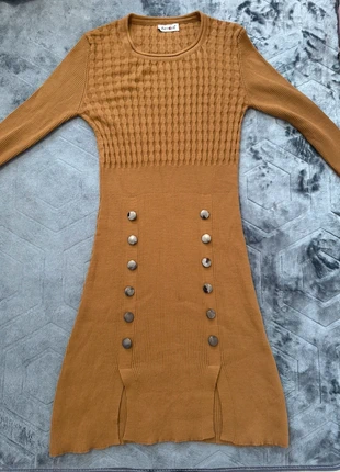 Robe d’hiver marron-orange, estado: Muito bom, tamanho: S / 36 / 8, €13.00, €14.35 inclui Proteção do Comprador