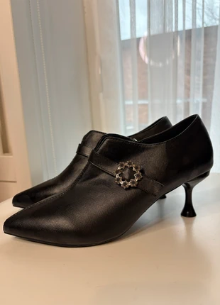 Bottines noir (petit talon), marque: pour suivre le rêve, état: Neuf sans étiquette, taille: 37, 7,00 €, 8,05 € Protection acheteurs incluse