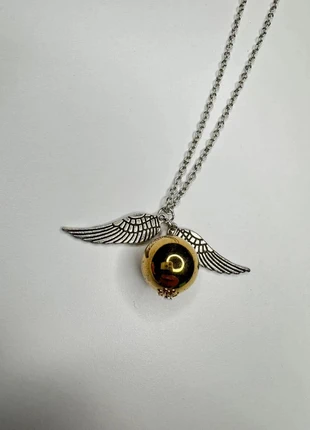 Collier Harry Potter Vif d’Or Quidditch Golden Snitch Bijou Fantaisie Cadeau Cosplay Accessoire Geek, marca: Harry Potter, estado: Muito bom, €6.99, €8.04 inclui Proteção do Comprador Pro
