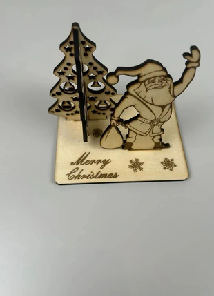 🎄 Décoration de table en bois – Fêtes de fin d’année, marca: Inconnu, estado: Nuevo sin etiquetas, 4,90 €, 5,85 € Protección al comprador Pro incluida