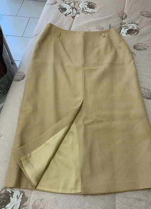 Gonna lunga con spacco davanti e dietro pura lana, brand: Peter Hahn, condizioni: Nuovo con cartellino, taglia: XXL / IT 48 / EU 44, €30.00, €32.20 include la Protezione acquisti