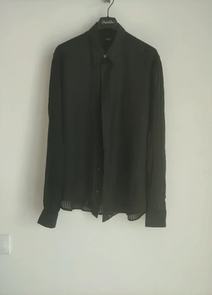 Camicia Uomo C'N'C Costume National tg 48 col nero, brand: Costume National, condizioni: Buone, taglia: M, €5.00, €5.95 include la Protezione acquisti