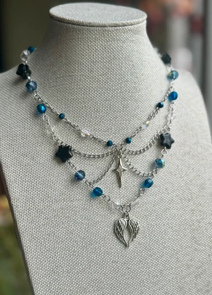 Night court necklace, staat: Nieuw met prijskaartje, € 22,00, € 23,80 inclusief Kopersbescherming