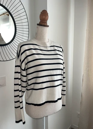 Pull à rayures Mango, brand: Mango, condition: Very good, size: XS / 34 / 6, €5.00, €5.95 includes Buyer Protection