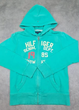 Sweat full zip vert Marque Tommy Hilfiger Taille 10 ans, marque: Tommy Hilfiger, état: Très bon état, taille: 10 ans / 140 cm, 10,00 €, 11,20 € Protection acheteurs (Pro) incluse