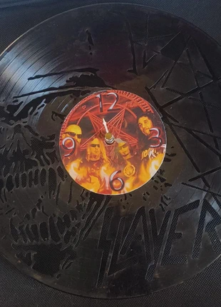 Reloj vintage Slayer (vinilo reciclado), état: Très bon état, 43,70 €, 46,59 € Protection acheteurs incluse
