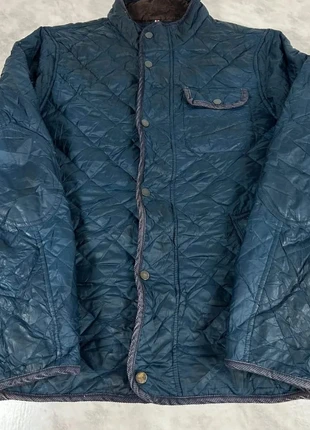 Veste matelassée Tommy Hilfiger bleu marine col marron homme L vintage Code 231N, brand: Tommy Hilfiger, condition: Good, size: L, €19.00, €20.65 includes Buyer Protection Pro