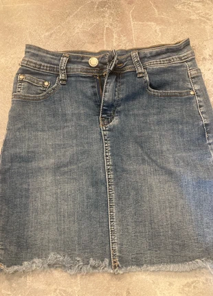 Jupe en jean, brand: Fashion Denim, condition: Good, size: S / 36 / 8, €2.00, €2.80 includes Buyer Protection