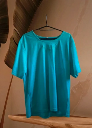 🦋T-shirt bleu turquoise neuf - T. 40🦋, condition: New without tags, size: L / 40 / 12, €8.00, €9.10 includes Buyer Protection