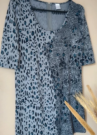 Robe décontractée grise motif léopard, marque: La Redoute, état: Très bon état, taille: S / 36 / 8, 4,50 €, 5,43 € Protection acheteurs incluse