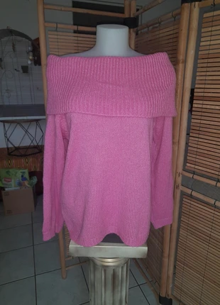 Pull col bardot, marque: Made In Italy, état: Très bon état, taille: XL / 42 / 14, 13,00 €, 14,35 € Protection acheteurs incluse
