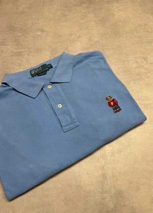 Polo Ralph Lauren bleu avec logo brodé bear ours ourson - Vintage Année 2000 - XL Homme, marke: Ralph Lauren, zustand: Sehr gut, größe: XL, 24,90 €, 26,85 € beinhaltet Vinted-Käuferschutz Pro