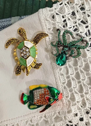 Tortue poulpe poisson, marque: Vintage Chic, état: Très bon état, 5,00 €, 5,95 € Protection acheteurs incluse