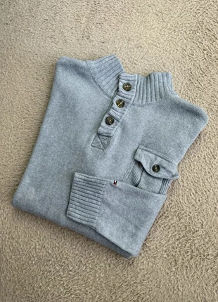Pull Half Zip Tommy Hilfiger Gris Taille S Homme, marque: Tommy Hilfiger, état: Très bon état, taille: S, 22,00 €, 23,80 € Protection acheteurs (Pro) incluse