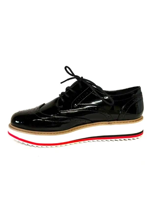 Chaussures derbies richelieu mocassin similicuir verni / vinyle classe chic elegant vintage, marque: Vintage Dressing, état: Neuf sans étiquette, taille: 39, 35,99 €, 38,49 € Protection acheteurs incluse